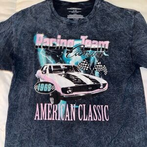 Chemistry Graphic Tee in Black and Pink